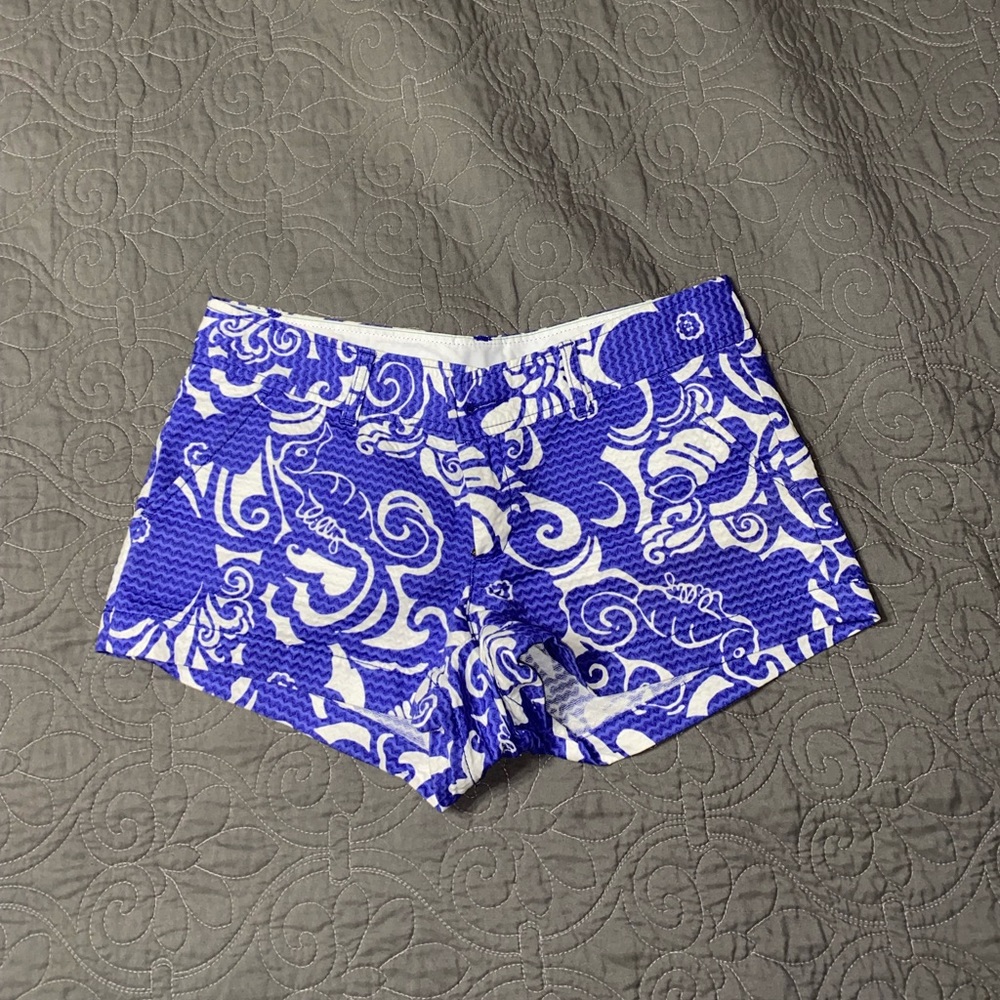 Blue Print Lilly Pulitzer Shorts